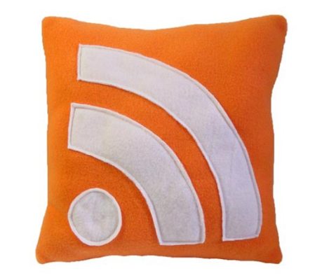 RSS Icon Pillow from geekygadgets.com
