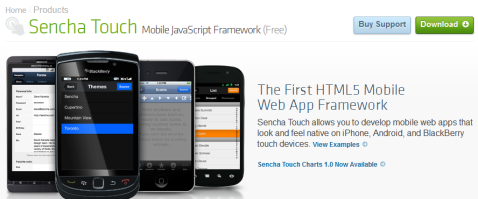 Sencha Touch Framework